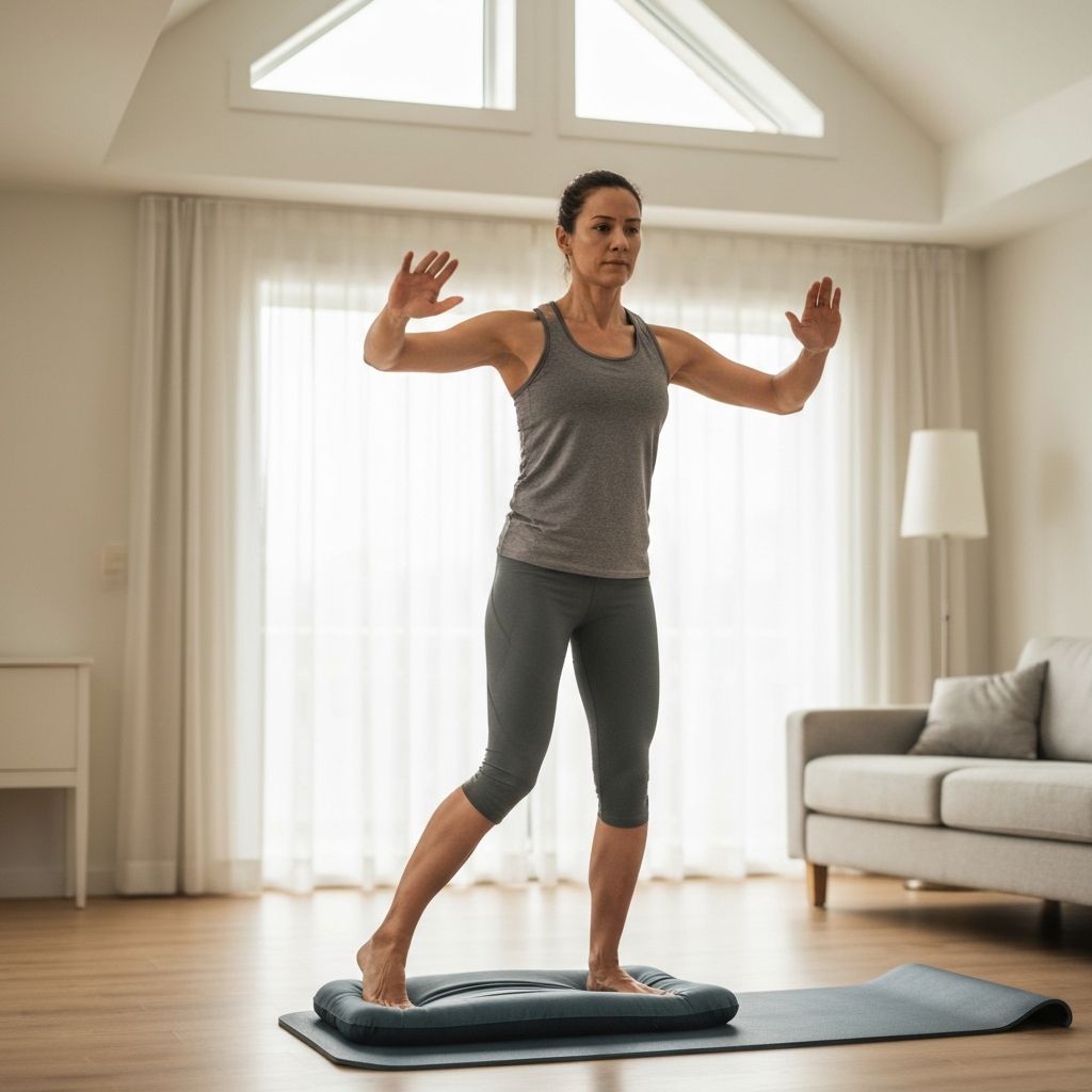 Balance und Koordinationsübungen